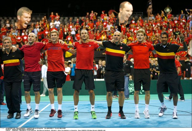 DAVIS CUP BELGIUM vs ARGENTINA